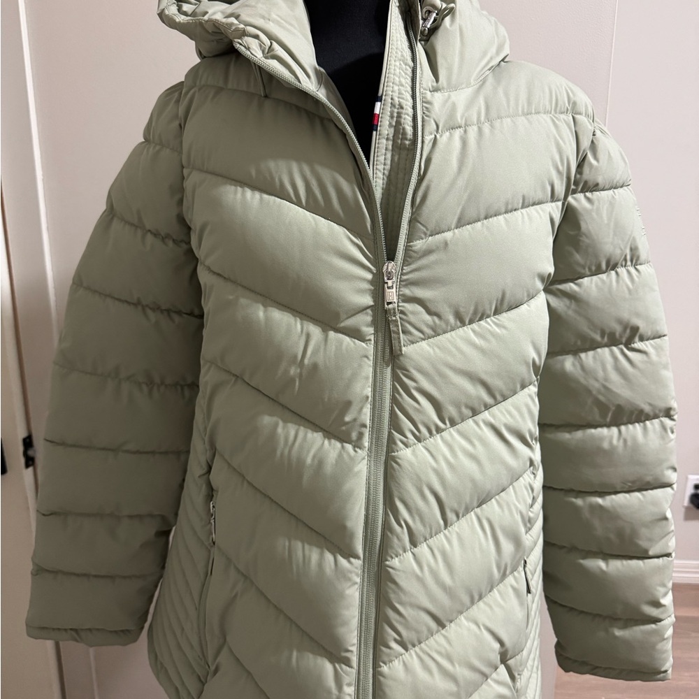 Tommy Hilfiger Light Green Ski Jacket